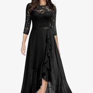 Black formal gown